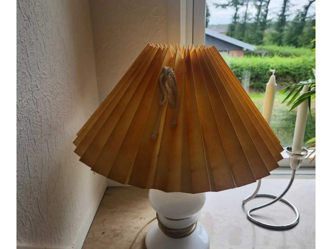 Billede 2 - Elegant Holmegaard lampe