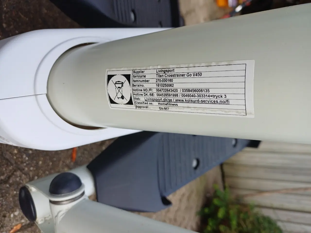 Billede 8 - Titan GO V450 crosstrainer - helkrops træning