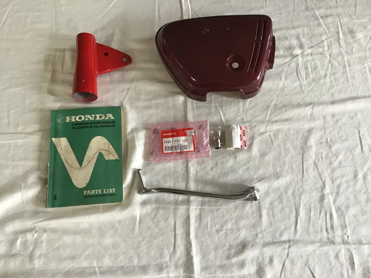 Billede 1 - Honda CB 350, nye dele