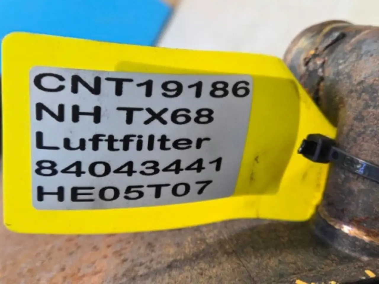 Billede 9 - New Holland TX68 Luftfilter 84043441