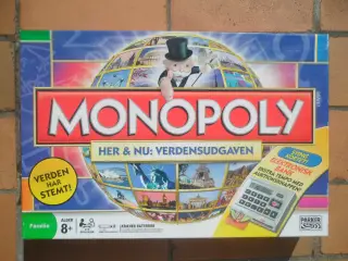 Monopoly Her & Nu verdensudgaven Brætspil og Nu