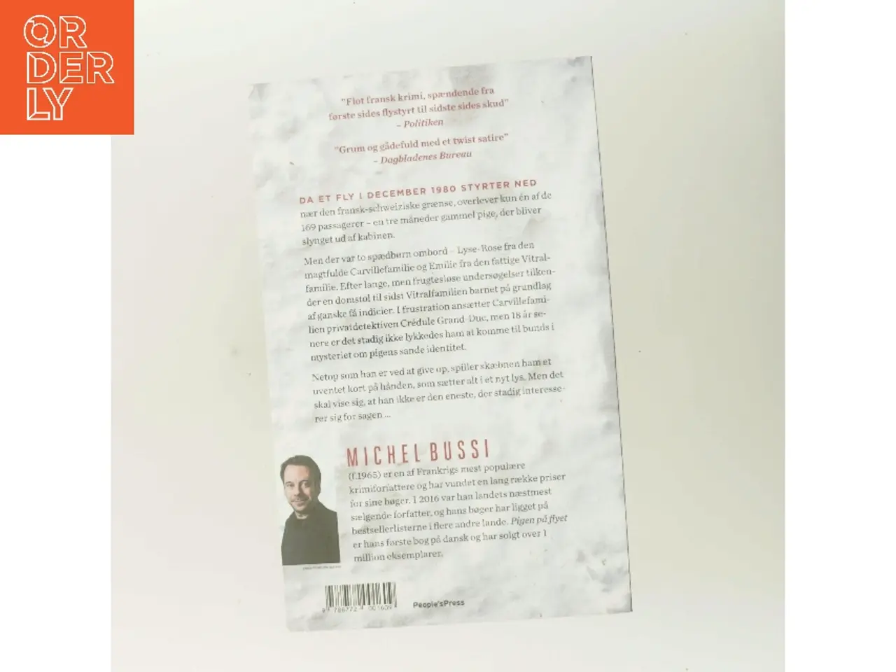 Billede 3 - Pigen på flyet af Michel Bussi (Bog)