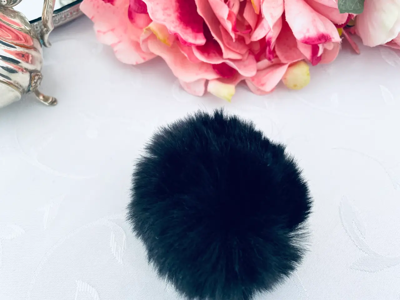 Billede 1 - Sort pompons kvast