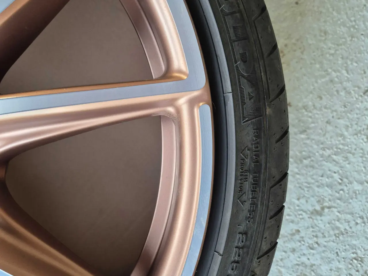 Billede 9 - Speedline SL6 Vettore 8.5x19, 5x114,3 ET40, Bronze