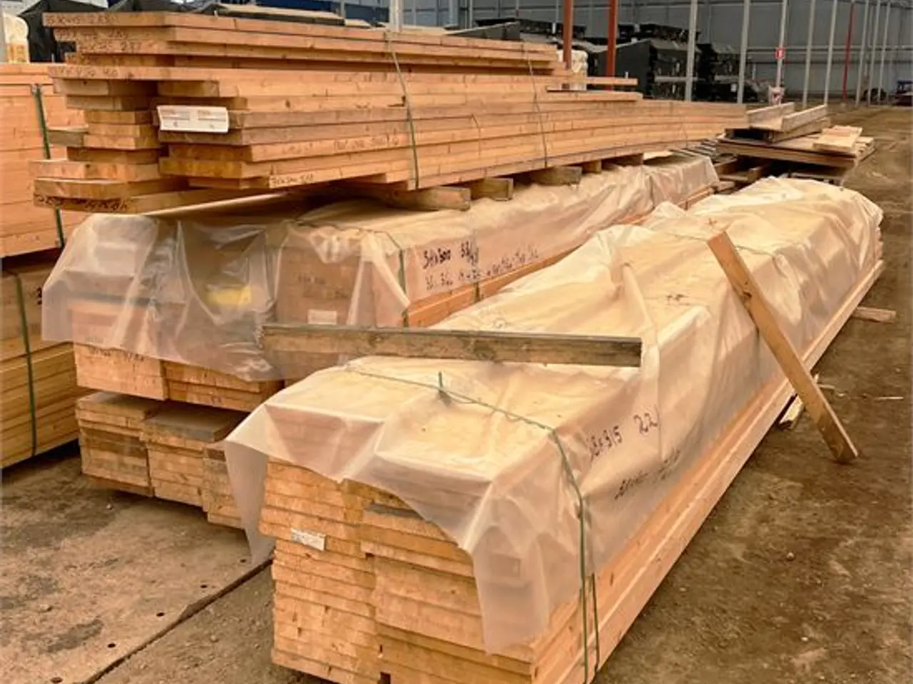 Billede 1 - ABC Limtræ/glued laminated timber - Lilleheden