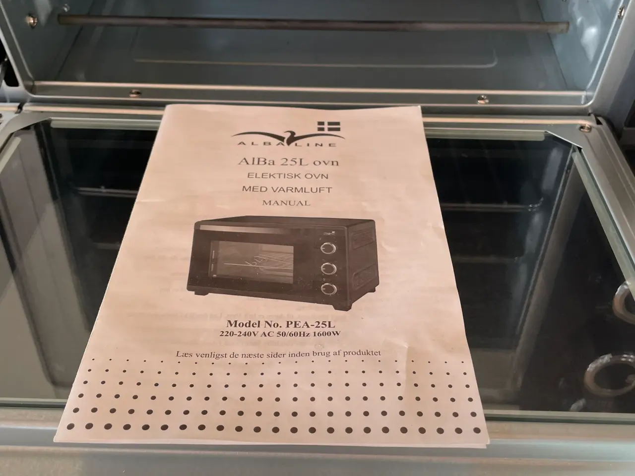 Billede 1 - AlBA 25L varmlufts ovn