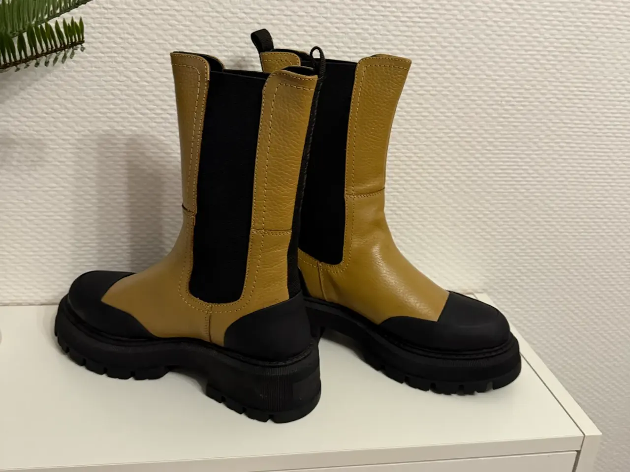 Billede 6 - Læder camel boot