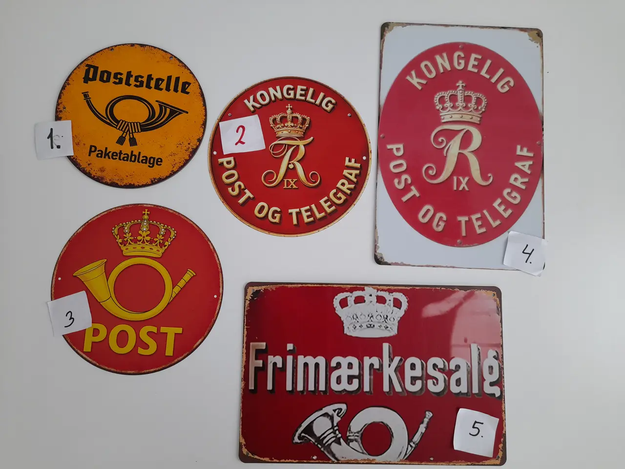 Billede 1 - Post skilt