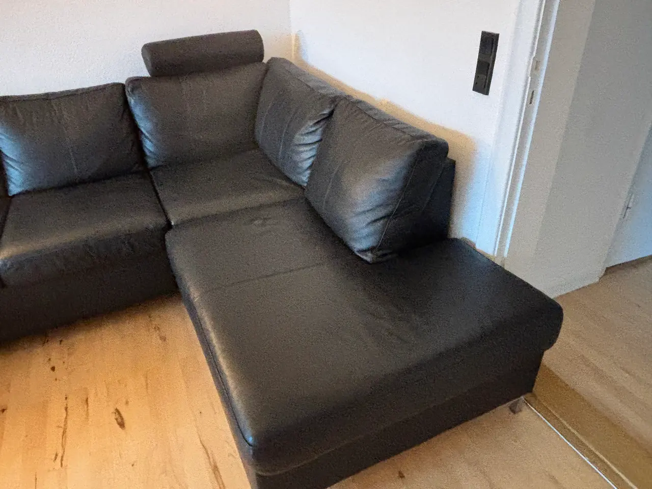 Billede 3 - Meget velholdt læder sofa