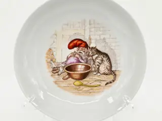 Royal Copenhagen Skål Nisse Sover. sortering 1 Sjælden
