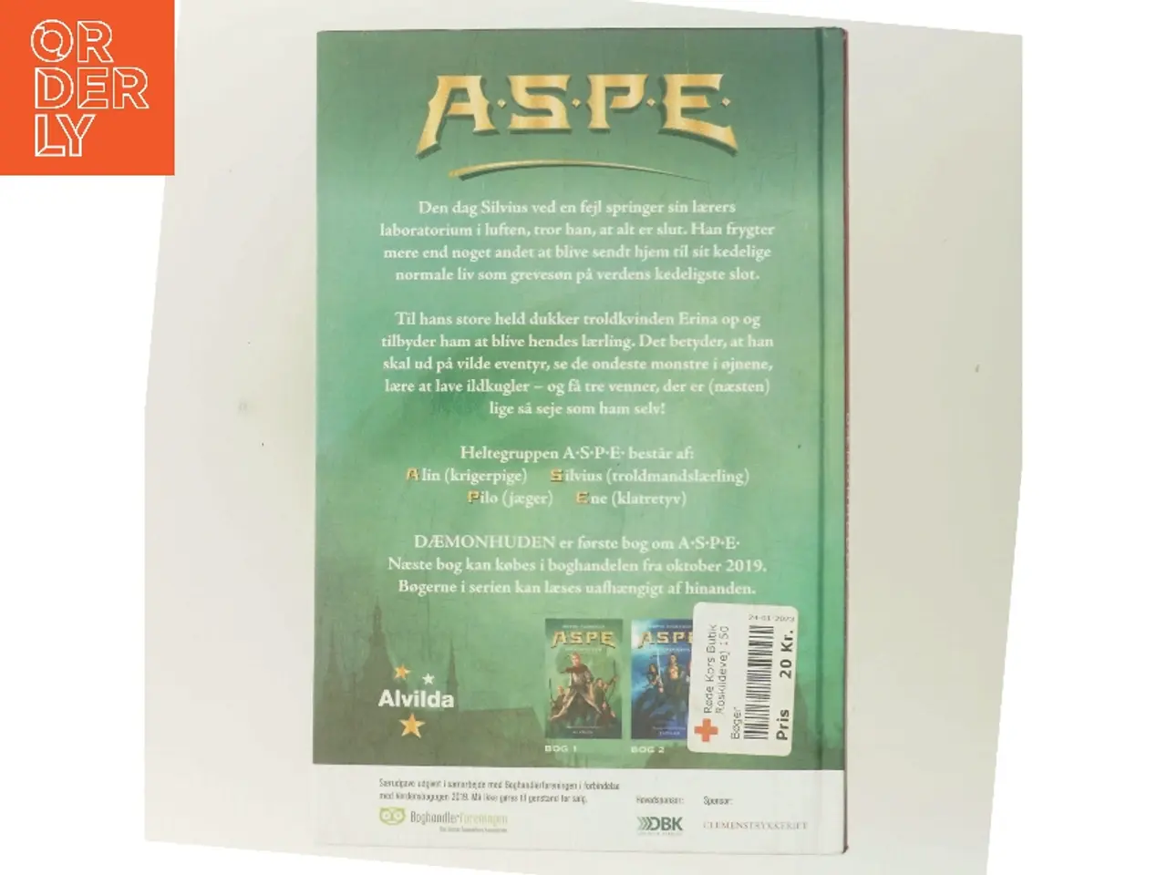 Billede 3 - A·S·P·E – Dæmonhuden af Mette Finderup (Bog)