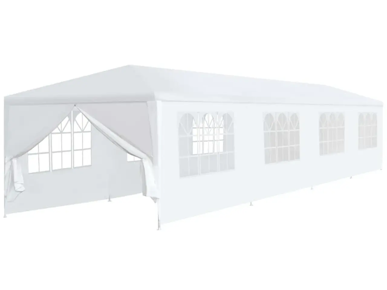 Billede 1 - Havefesttelt 3 x 12 m hvid
