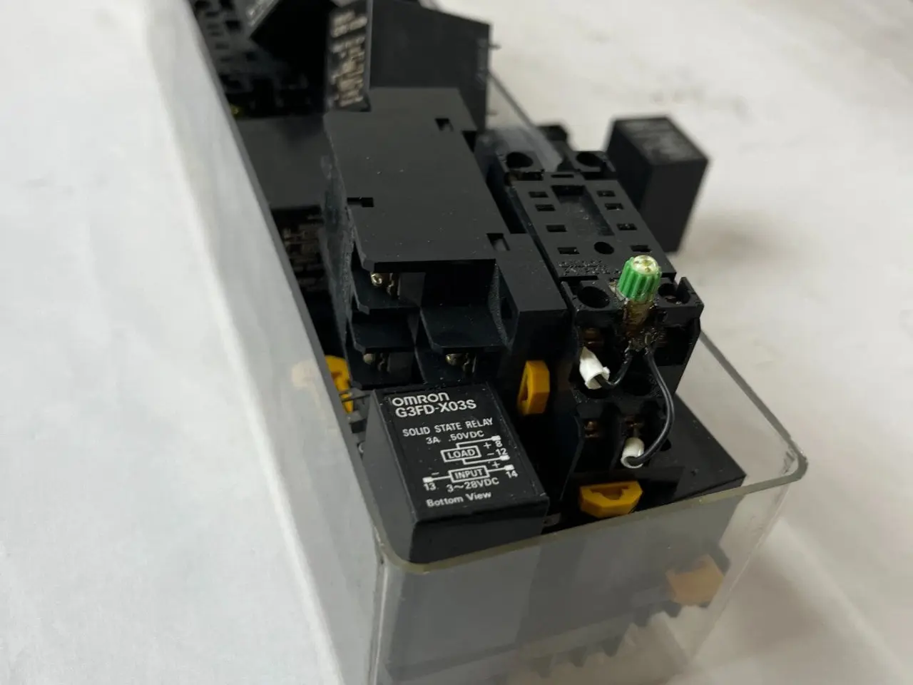 Billede 3 - Omron G3FD-X03SN Solid State relæ + Socket Bulk