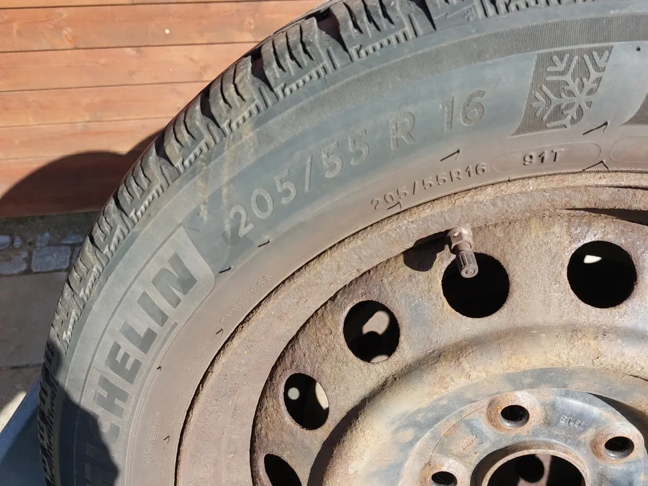 Billede 2 - Michelin vinterdæk størrelse 205/55 R16