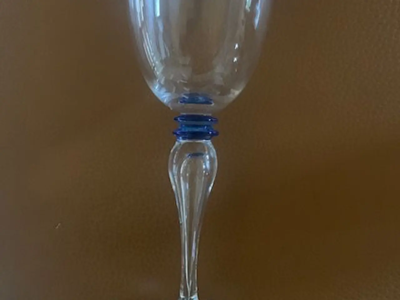 Billede 1 - Attica hedvinsglas, portvin/sherry, blå knop.