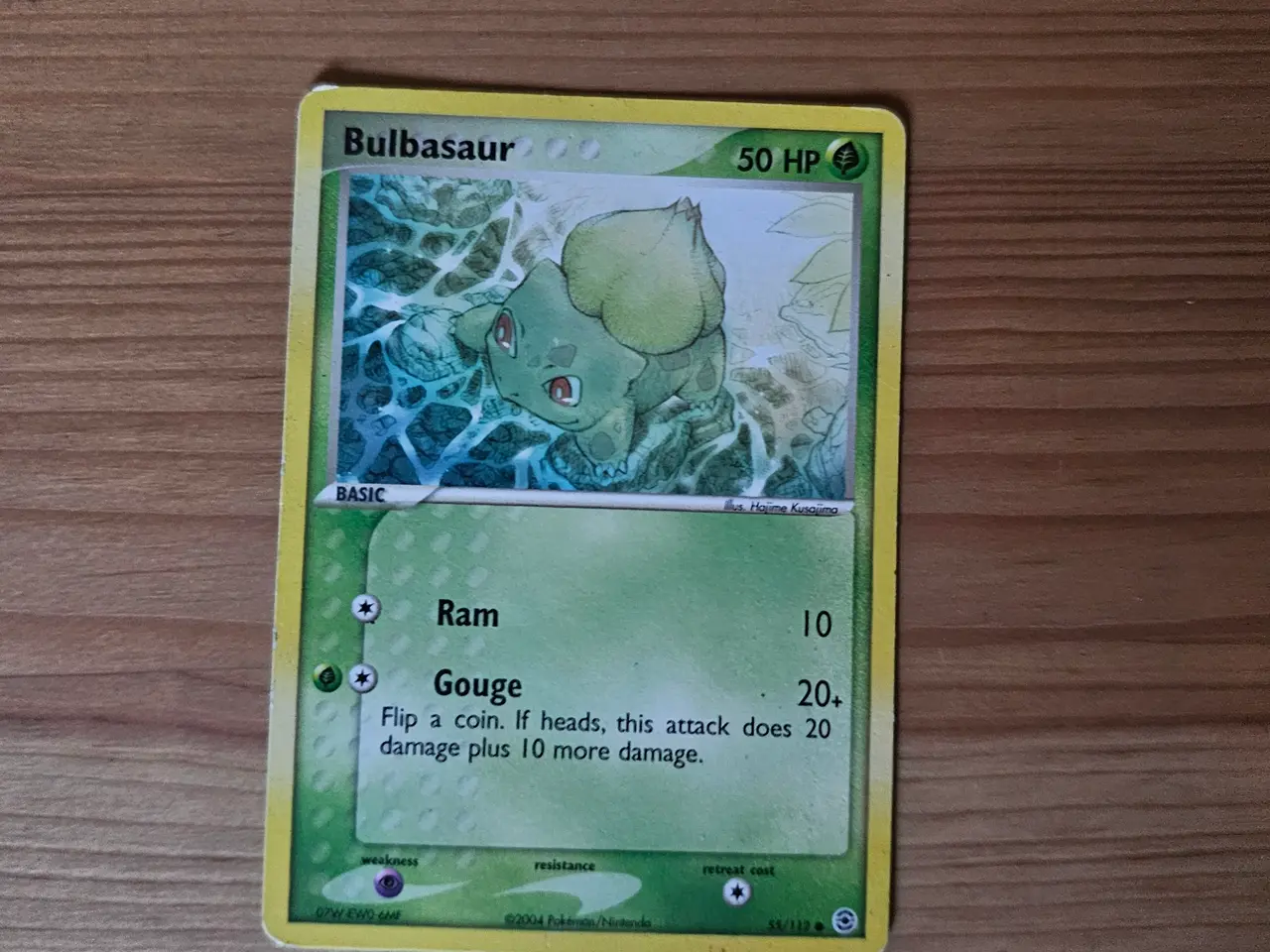 Billede 2 - Bulbasaur 2004 kort