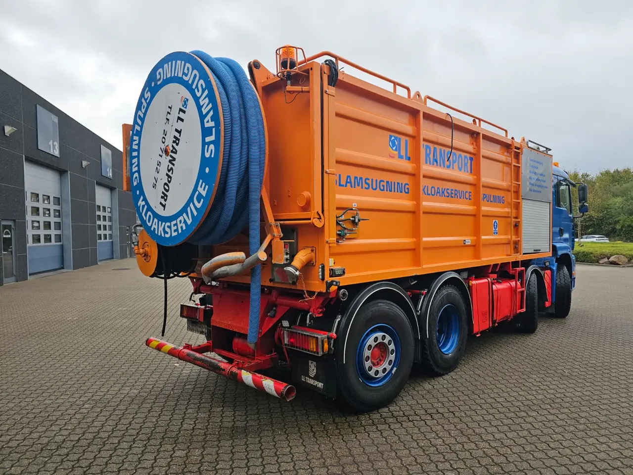 Billede 4 - MAN TGA 35.390 8X2-6 Simom Moos, Slamsuger