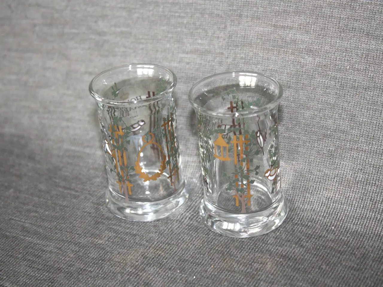 Billede 1 - Juledramglas snapseglas Holmegaard År 2002