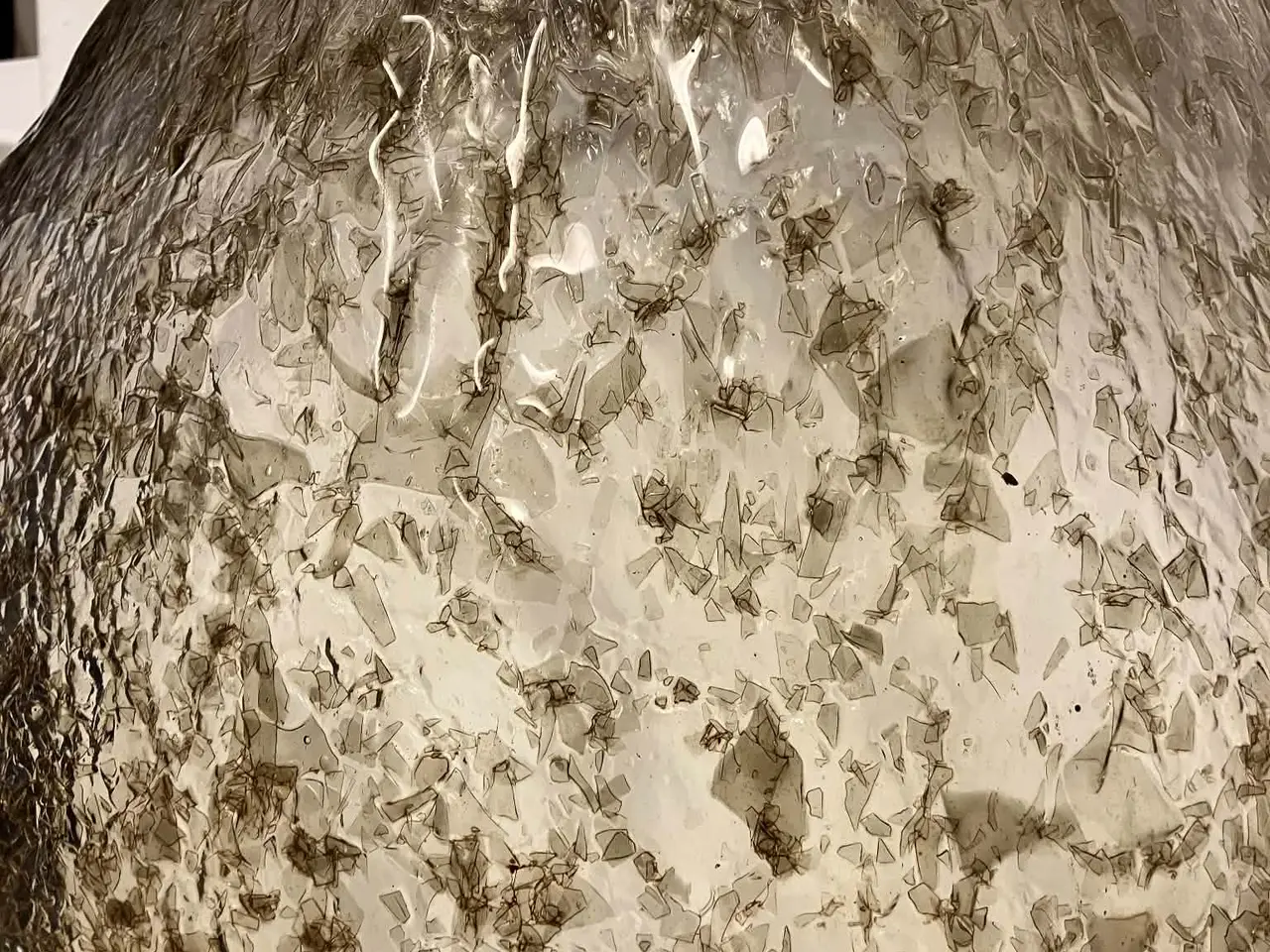 Billede 1 - Vintage loftlampe med messingophæng