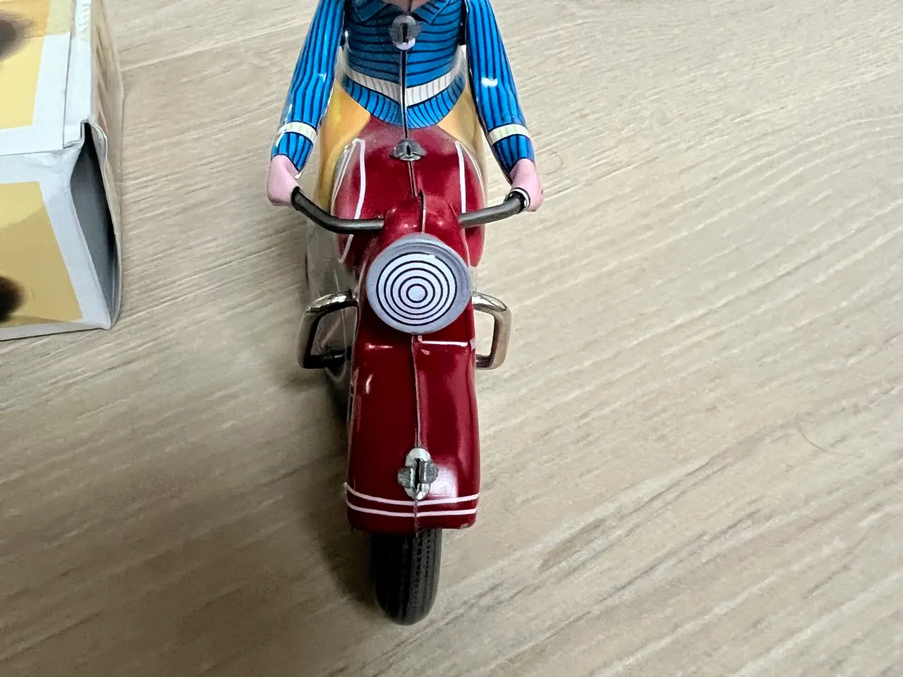 Billede 3 - Blik motorcykel med fører