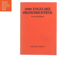 1090 engelske økonomiudtryk (Bog)