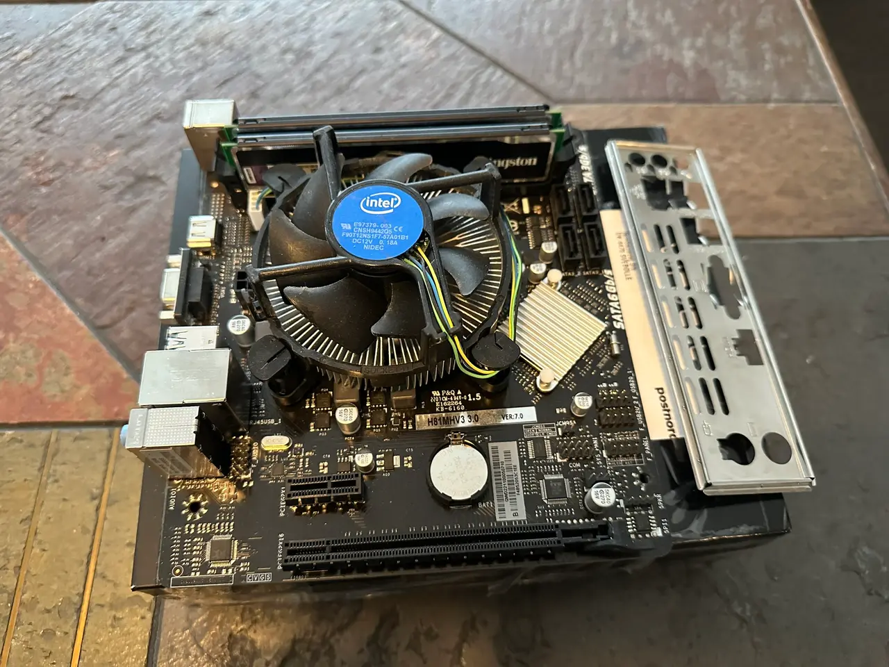Billede 2 - CPU + RAM + Bundkort (i5-4460+16 GB RAM+H81MHV3)