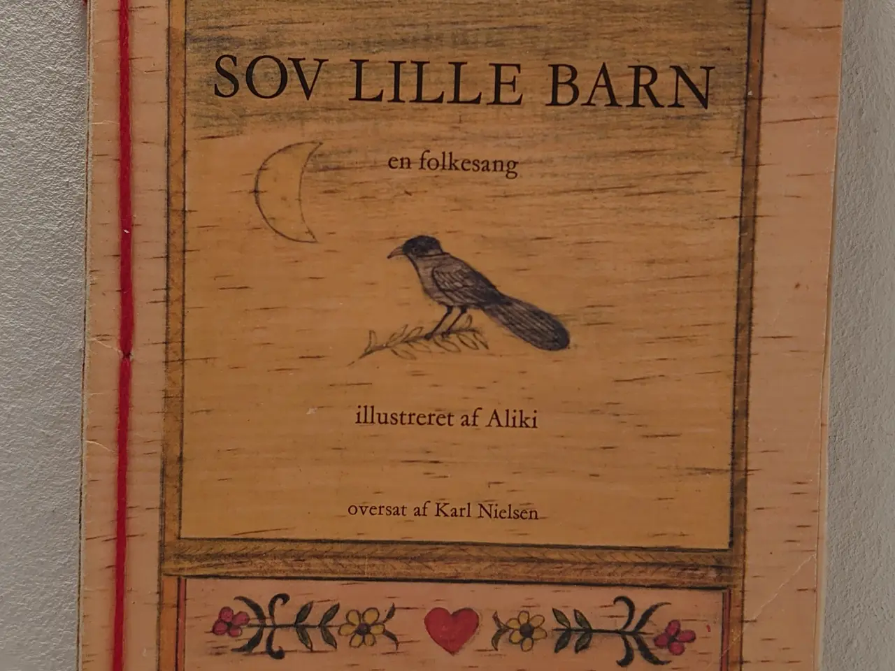 Billede 1 - Sov lille barn. Folkesang ill. af Aliki. Sjælden.