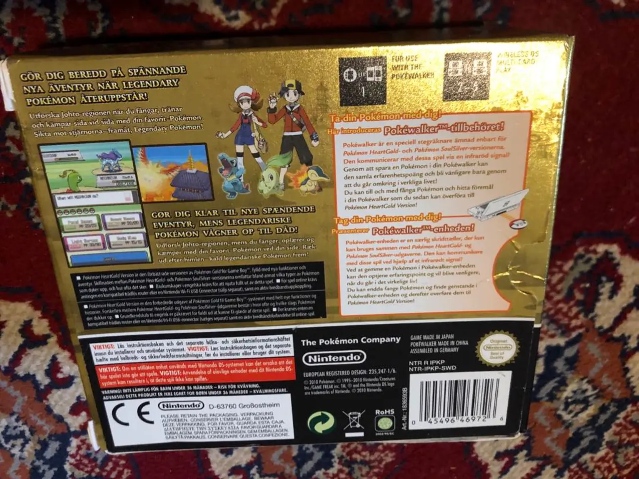 Billede 11 - Pokémon HeartGold + Pokewalker i stor æske