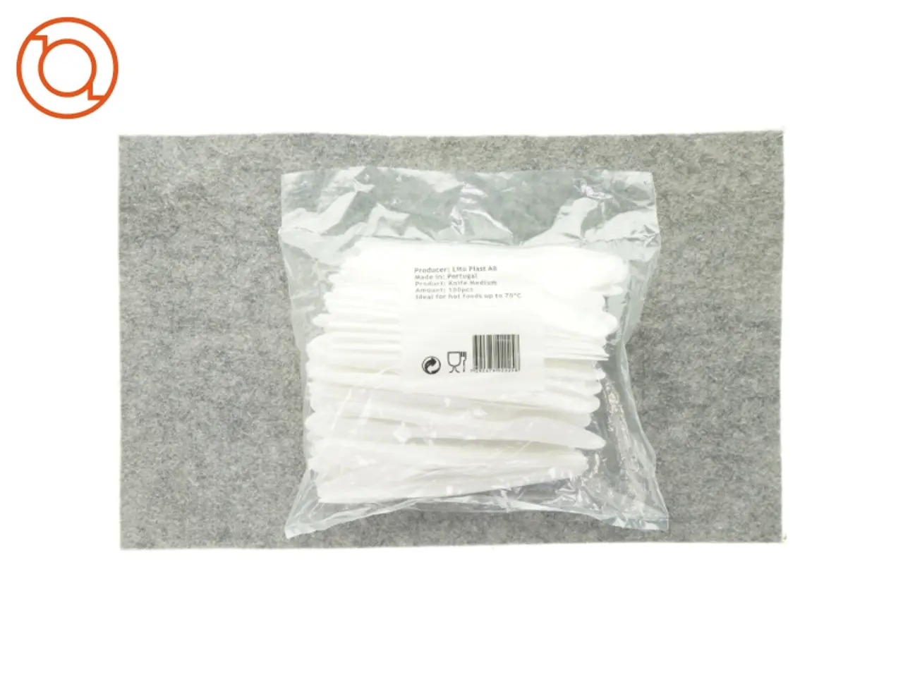 Billede 1 - Plastik knive (100 stk.) (str. 100 stk.)