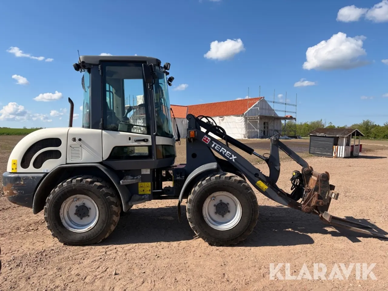 Billede 6 - Minilæsser Terex TL65 med skovl og pallegaffel