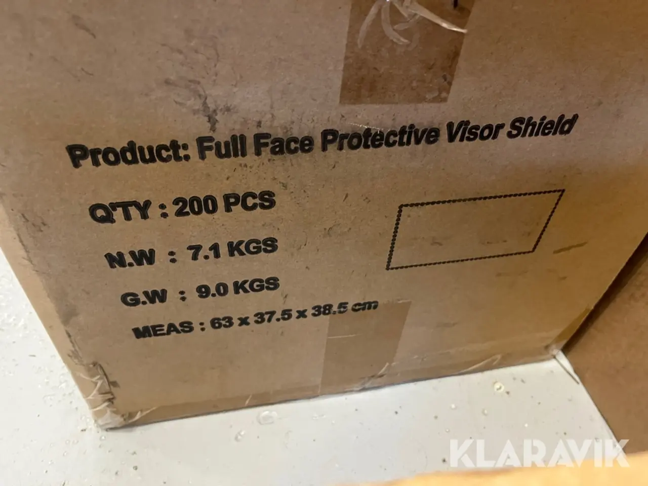 Billede 5 - Face shield 200 styk