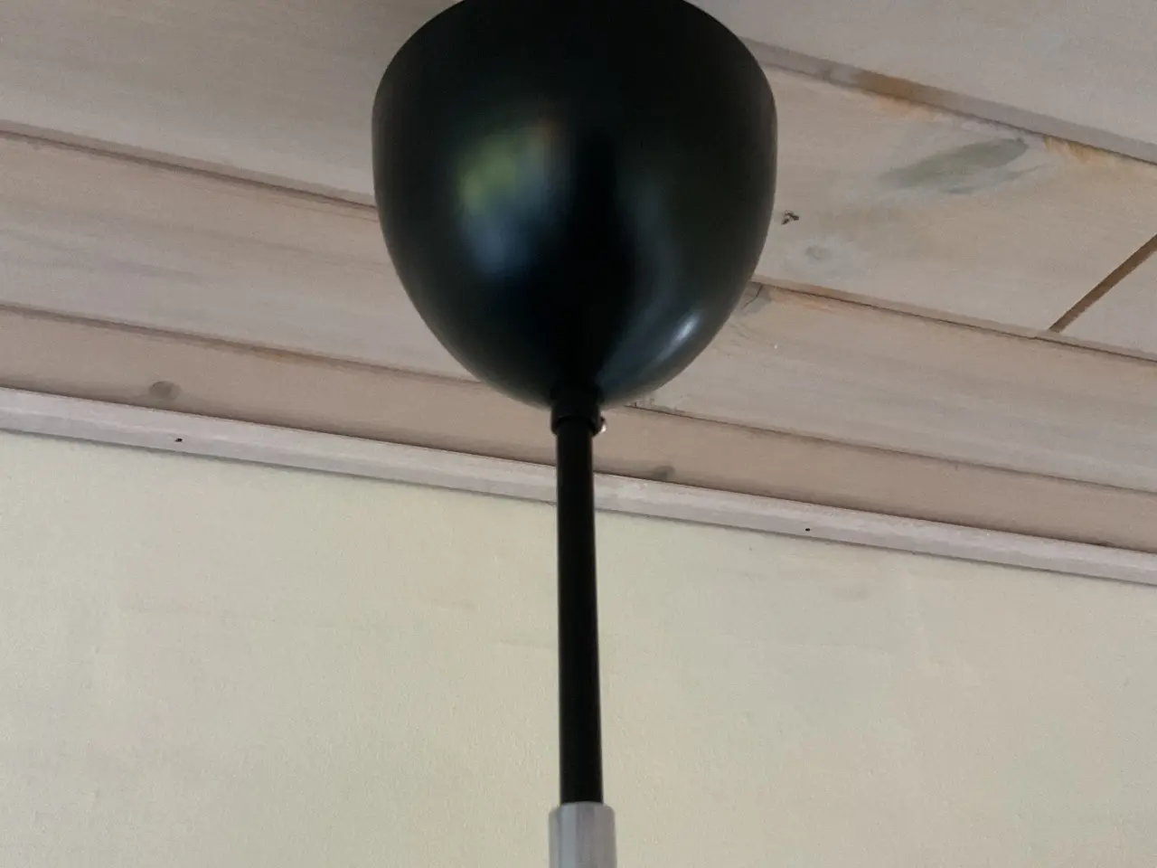Billede 2 - Sort loftslampe i stål - Malmbergs