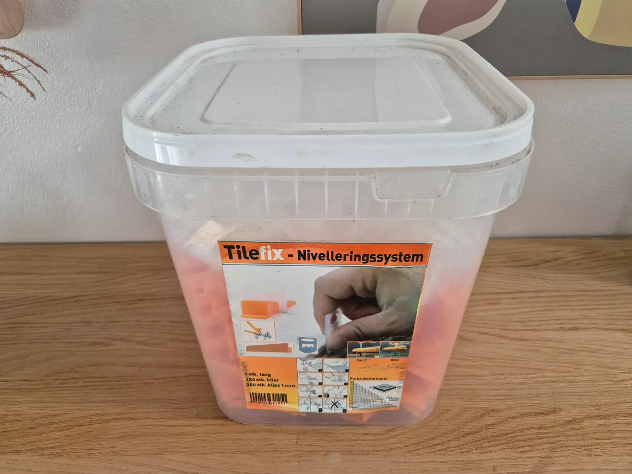 Billede 1 - TilefixFlisenivelleringssystem