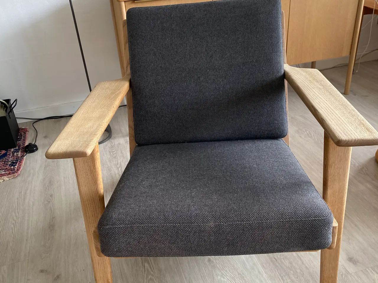 Billede 12 - Wegner lænestole 2 stk GE290A og 1 stk 290 