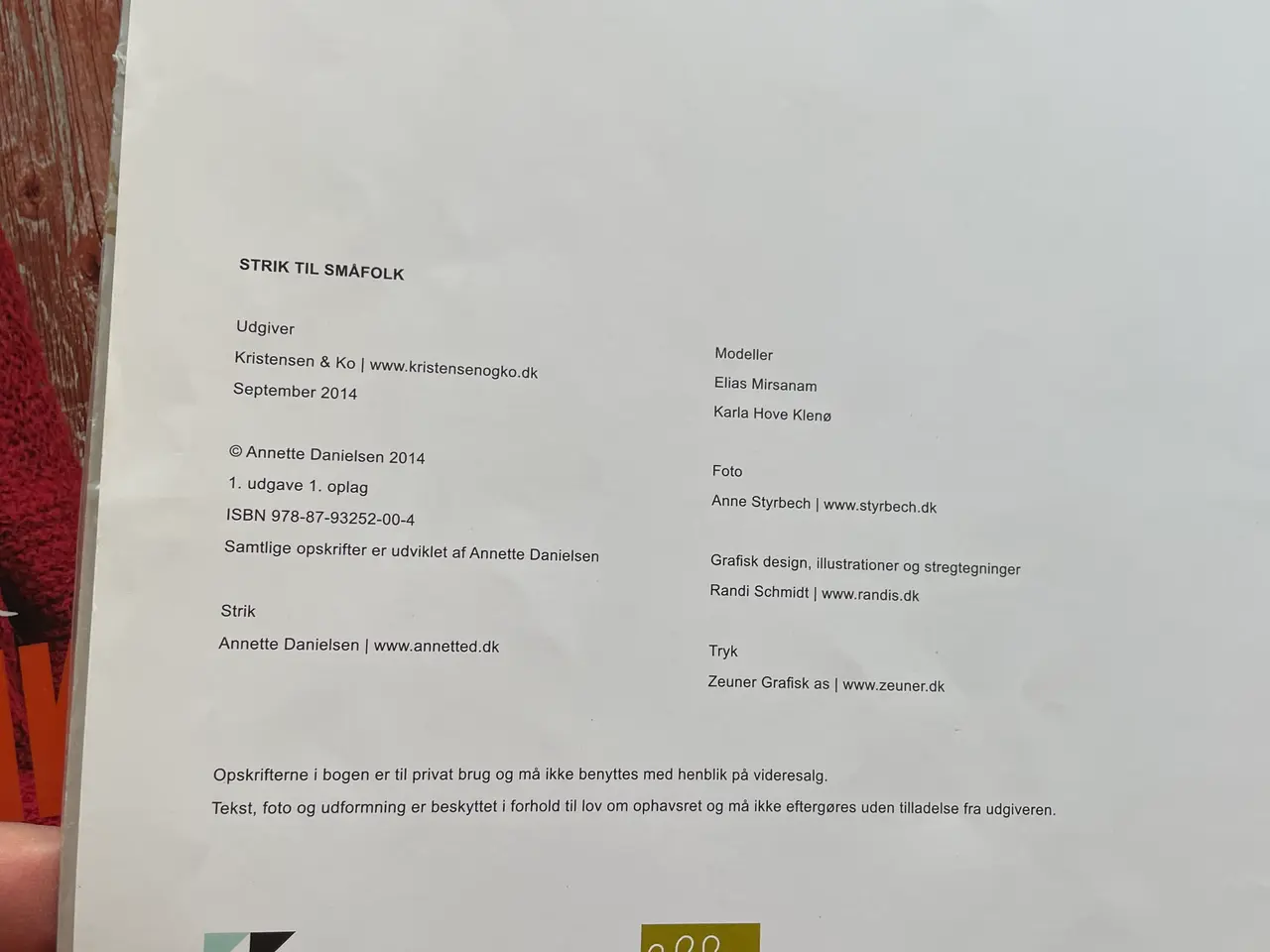 Billede 3 - Strik til småfolk
