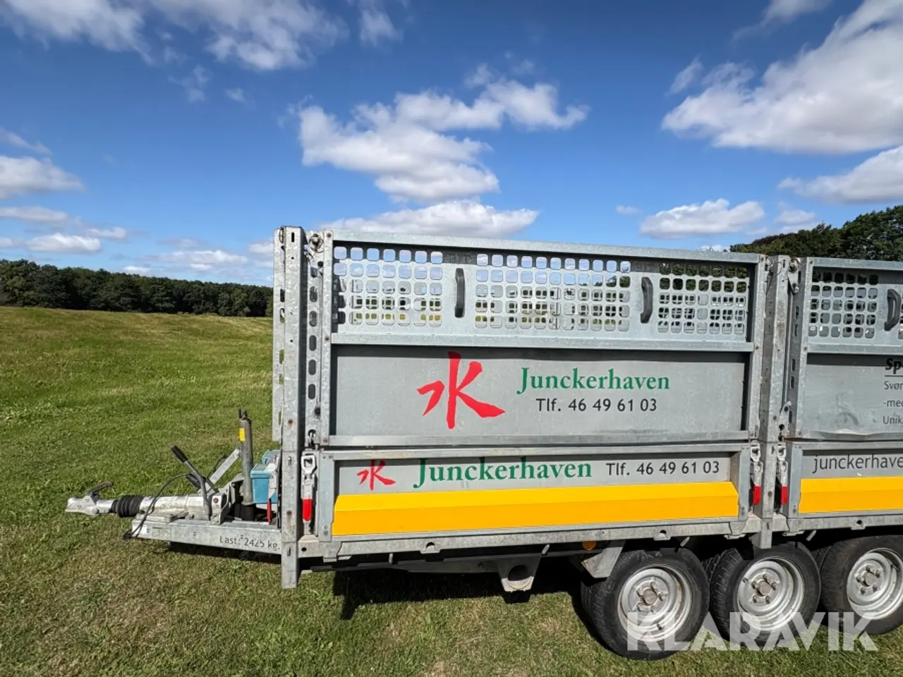 Billede 6 - Maskintrailer Brian James Trailers Cargo Tipper 3-akslet med tip