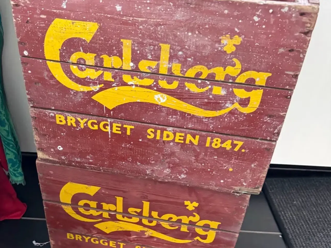 Billede 1 - Ølkasser- Carlsberg