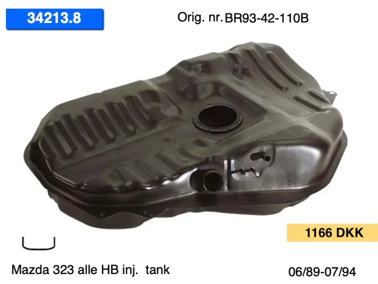 Billede 10 - Mazda 323 BG-BA (89-98) tanke