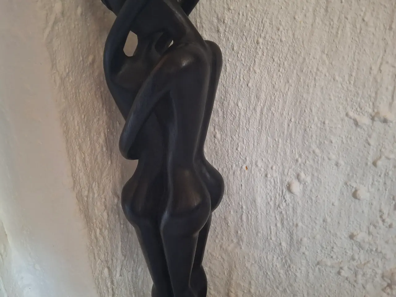 Billede 1 - Smuk træ figur