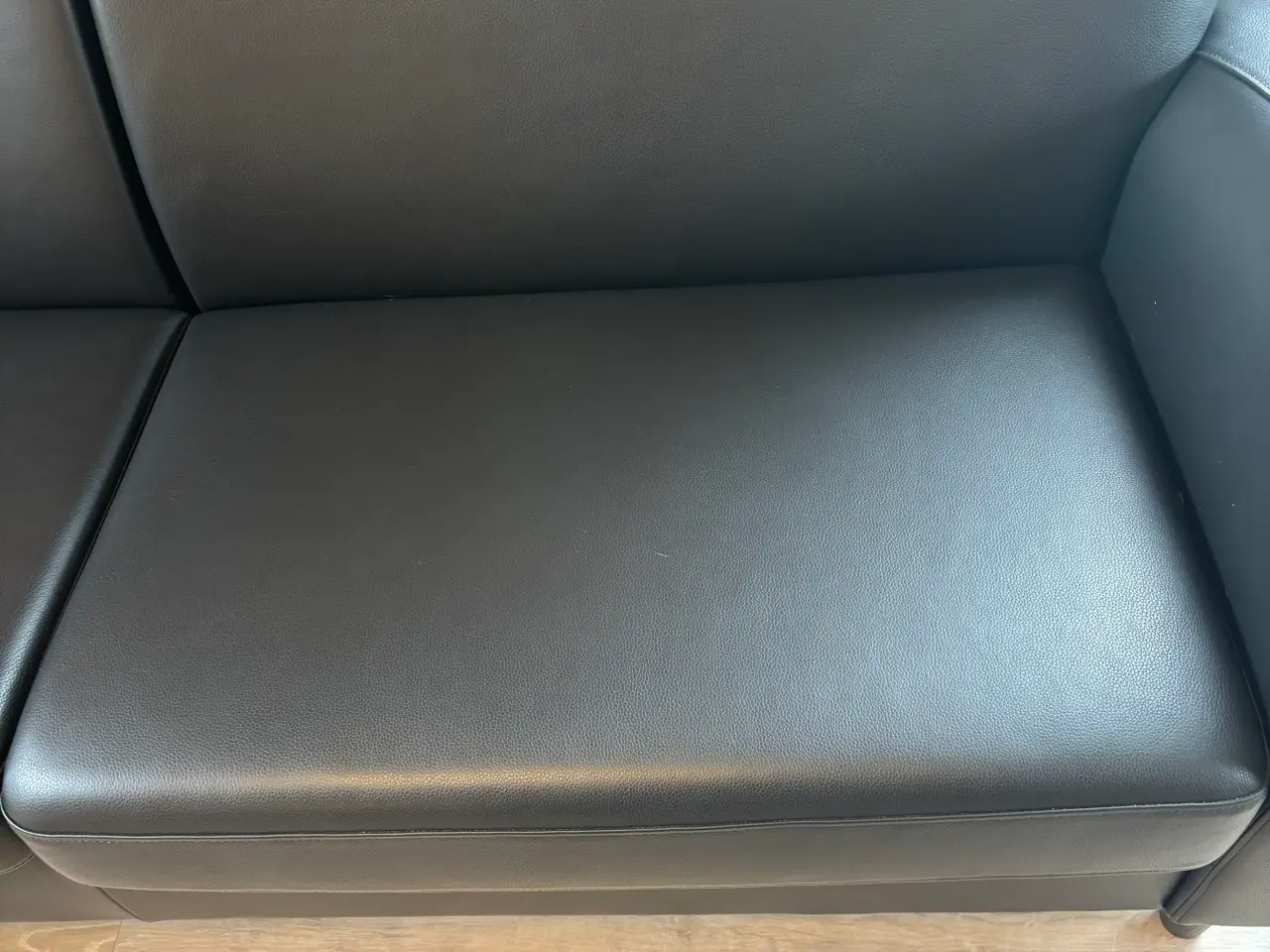 Billede 3 - Brunstad 3 Per. Lædersofa