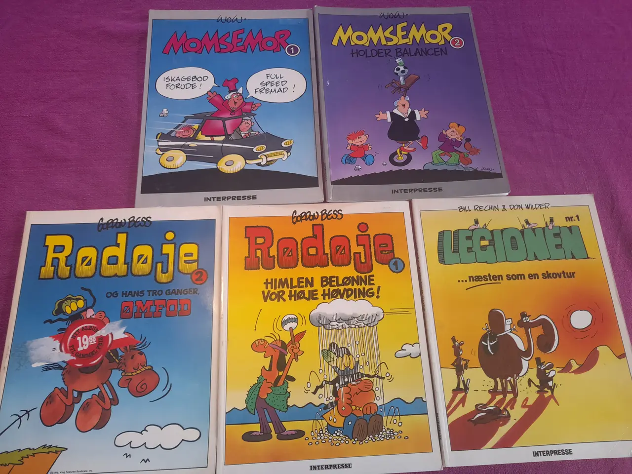 Billede 1 - Rødøje, Legionen & Momsemor.