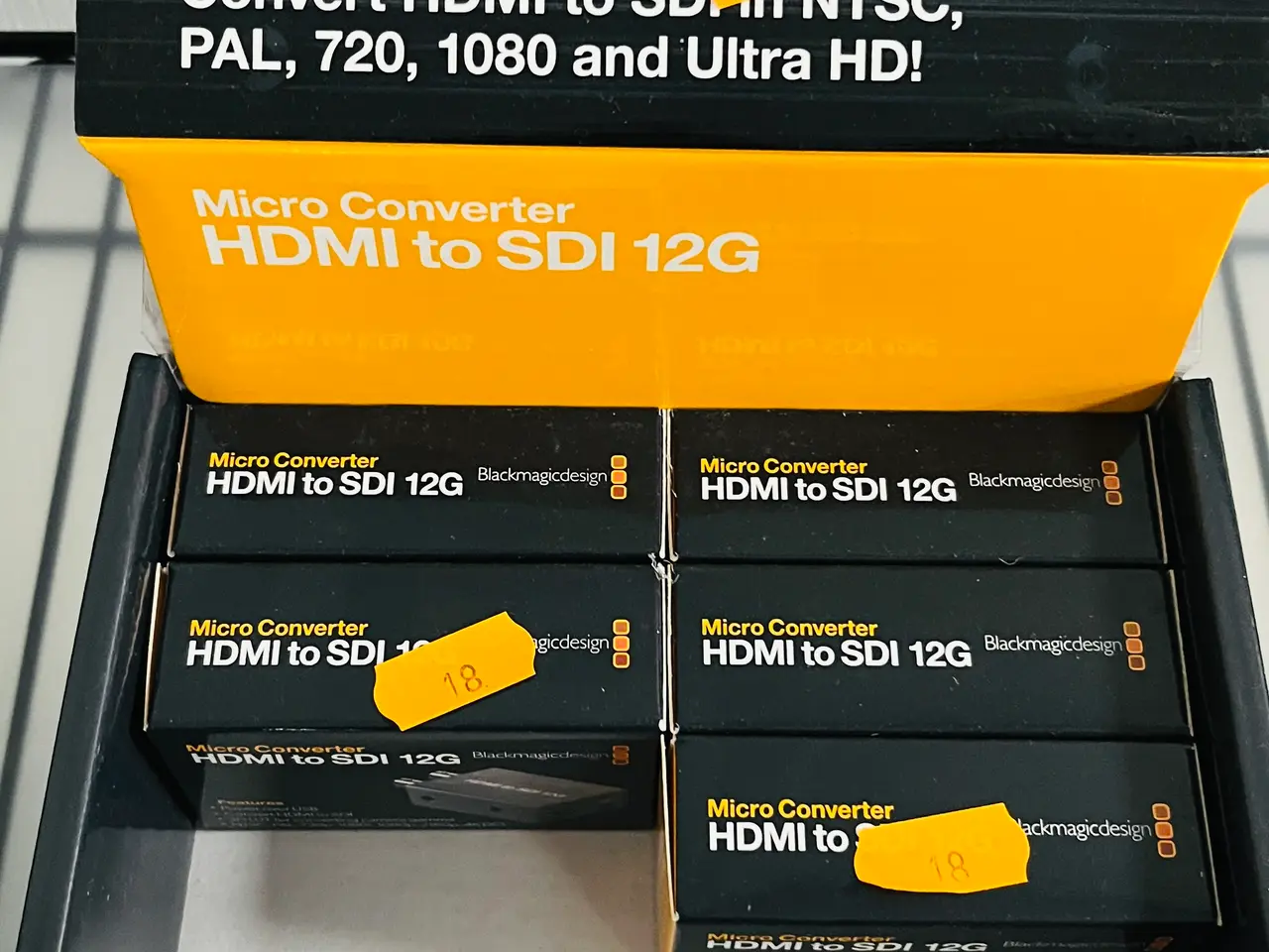 Billede 1 - 5 stk. Microconverter BLACKMAGIC HDMI to SDI 12G