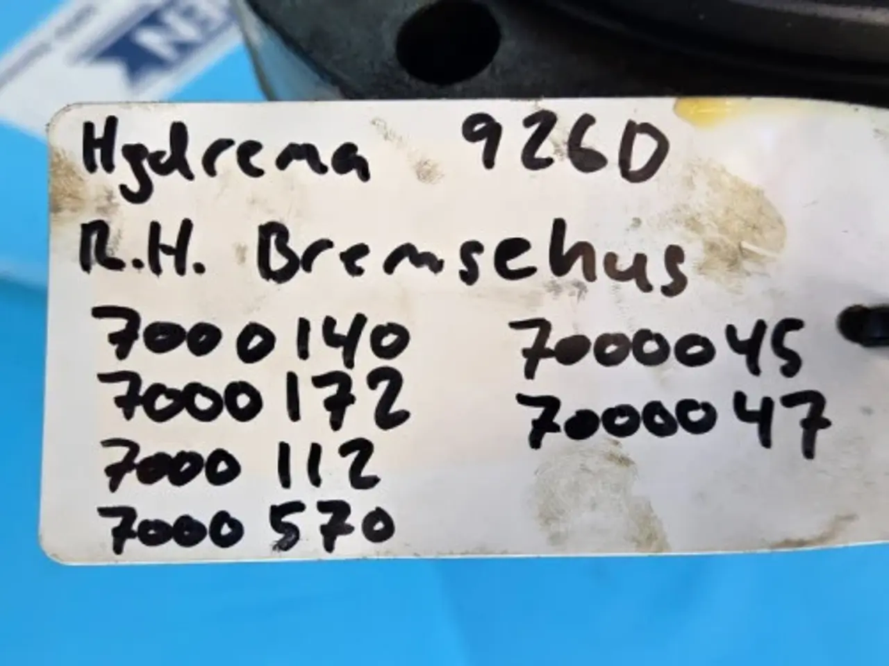 Billede 9 - Hydrema 926D Bremsehus R. 7000140