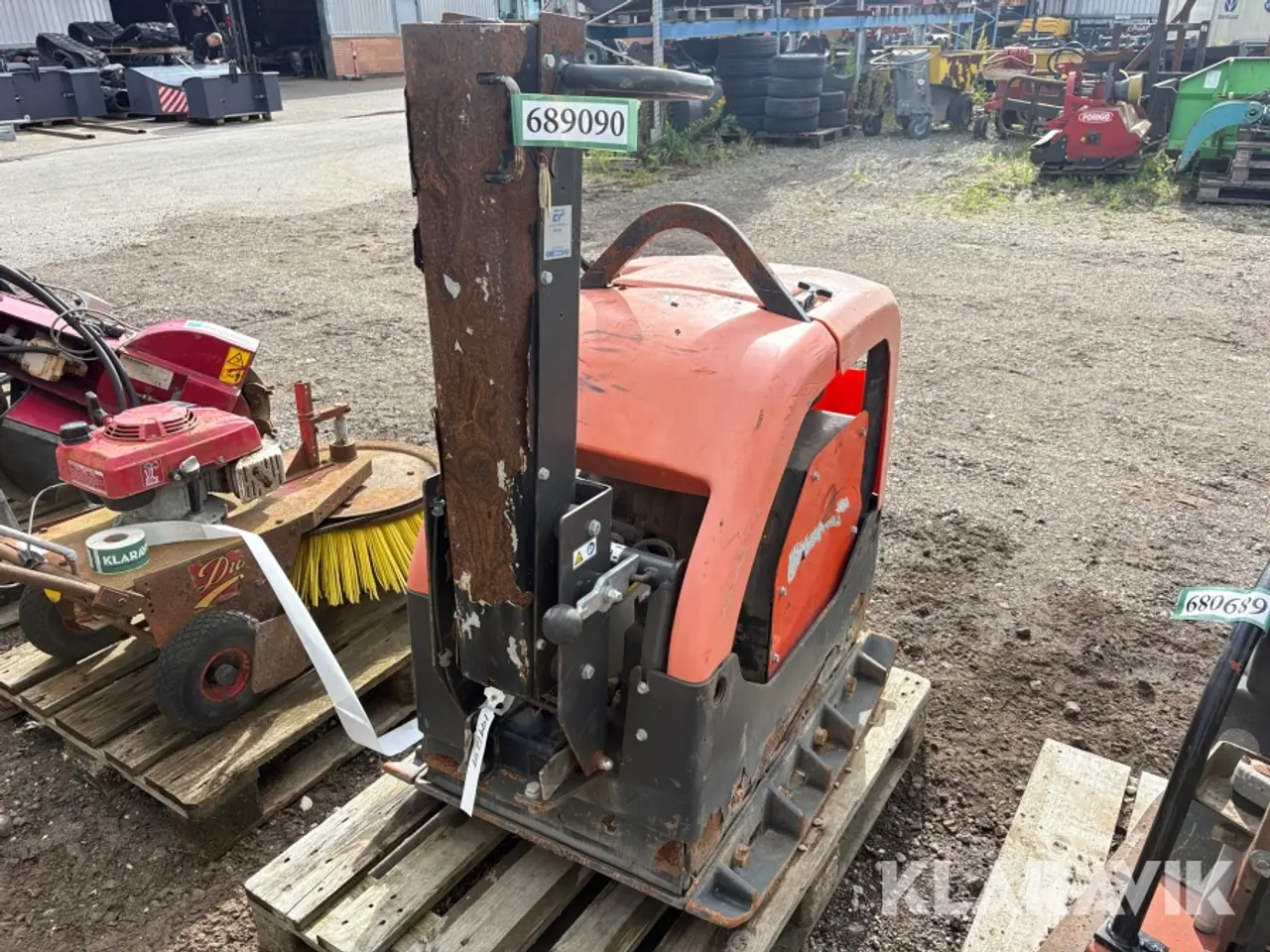 Billede 1 - Pladevibrator Husqvarna LG504