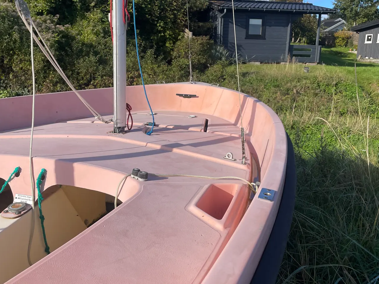 Billede 1 - Rügen sejljolle, motor og bådtrailer