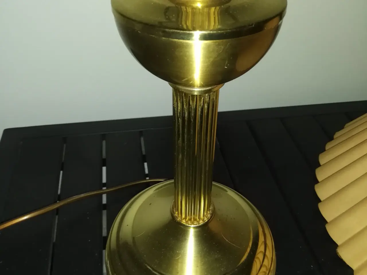 Billede 3 - Messing lampe