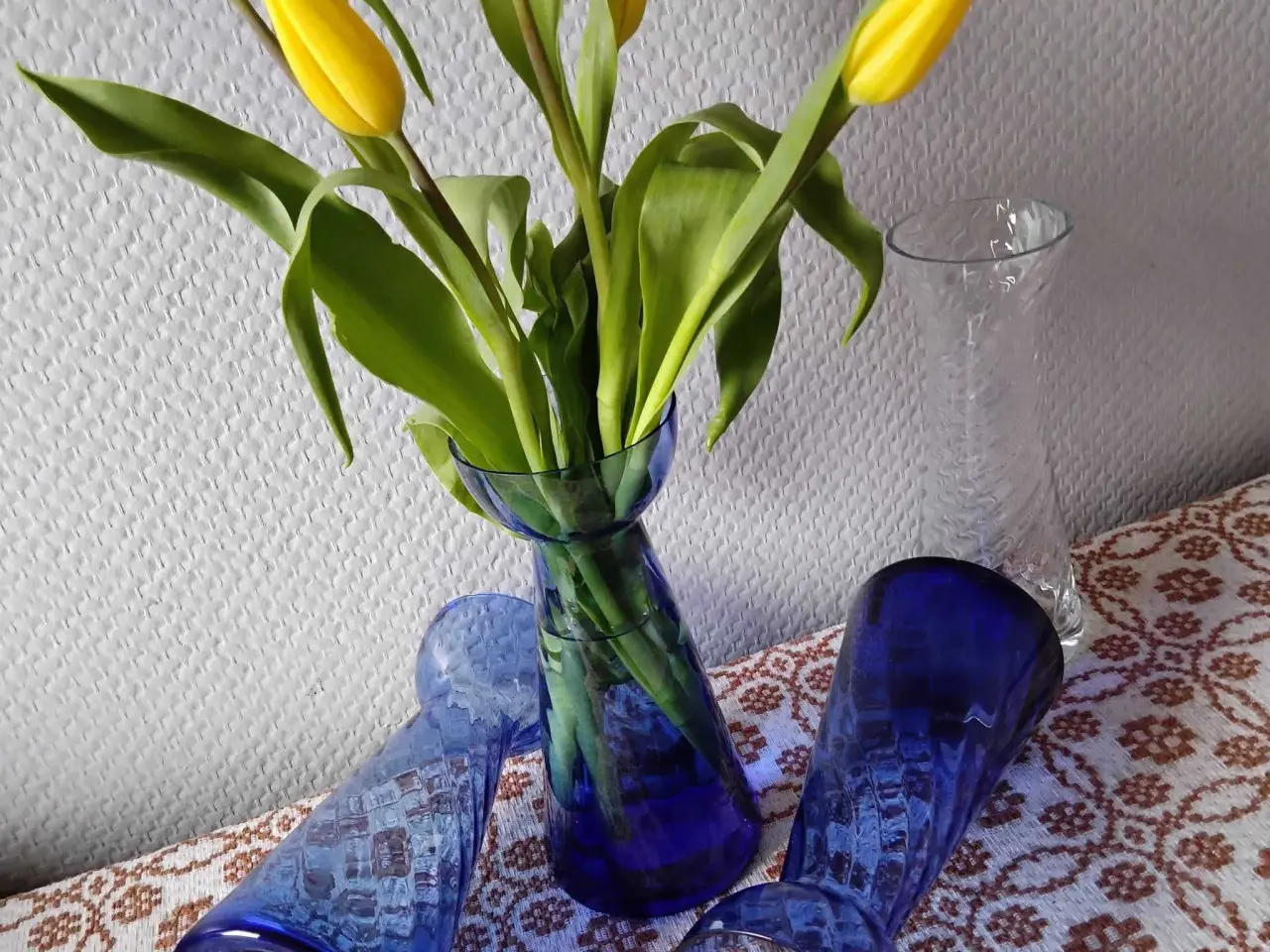 Billede 1 - Tulipan/løg/blomster glas
