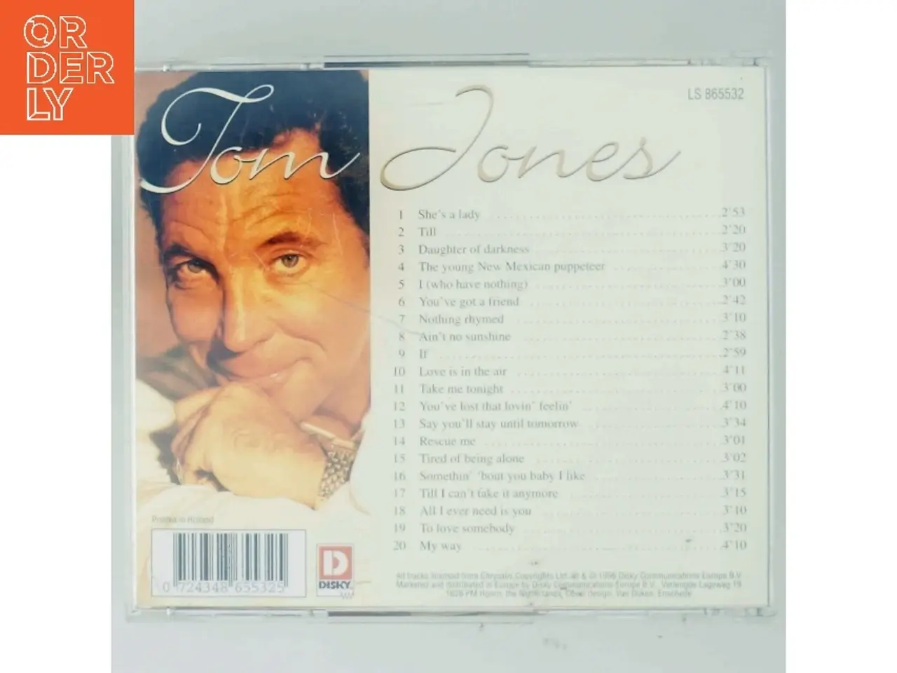 Billede 3 - Tom jones - 20 great love songs