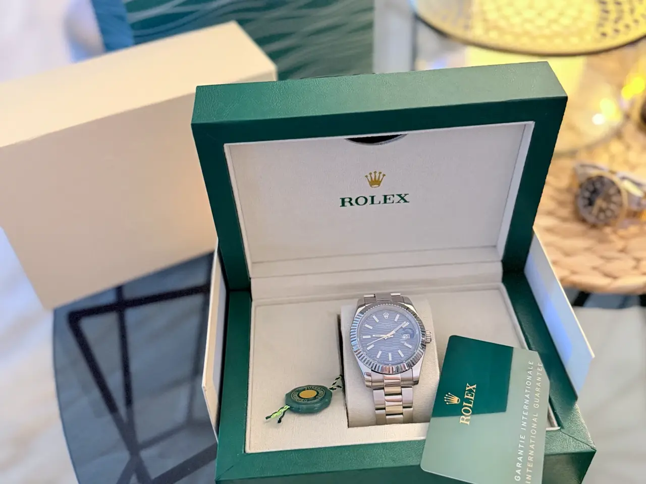 Billede 5 - Datejust Rolex blå