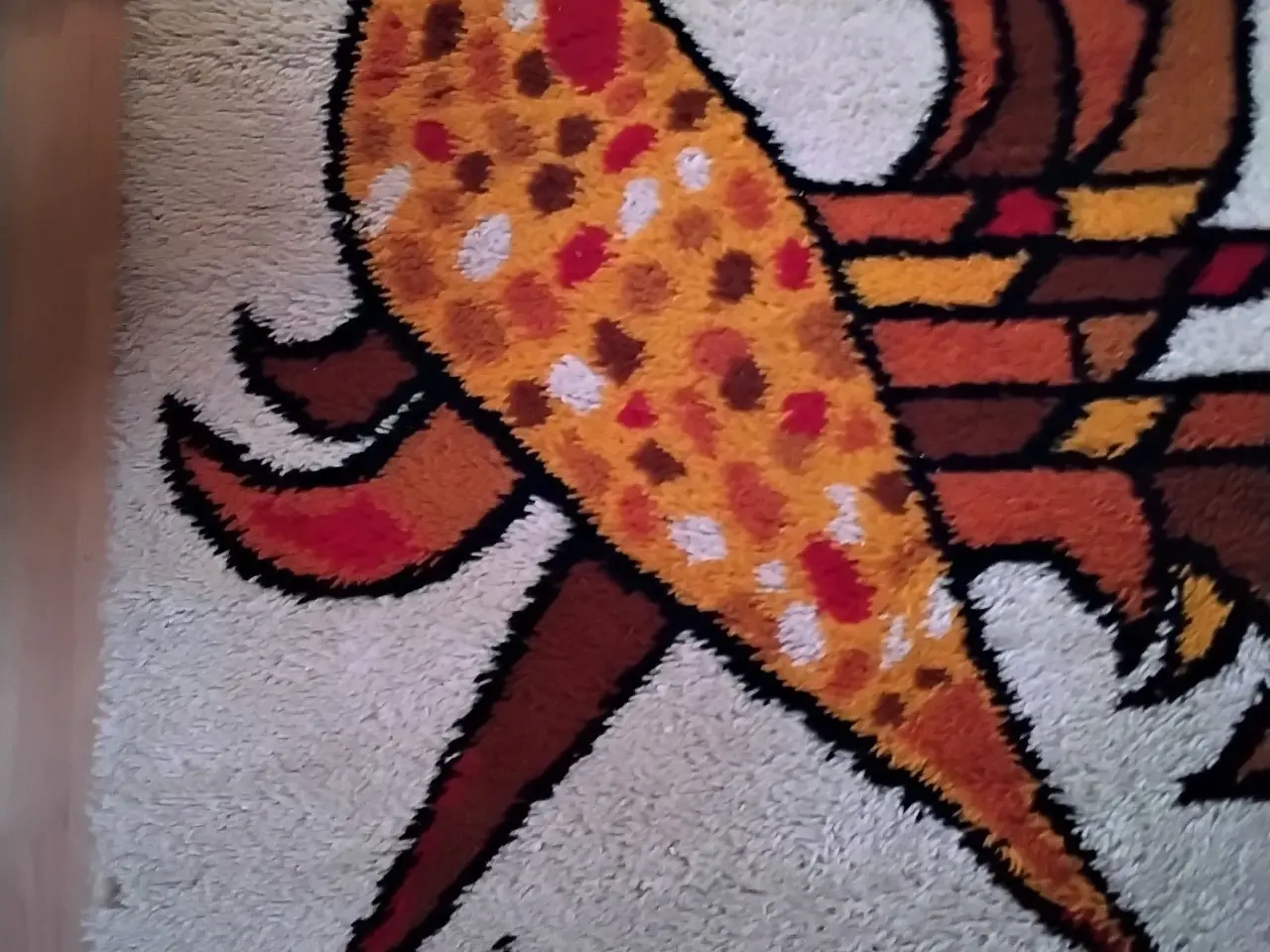 Billede 2 - Retro Ryatæppe 1 m × 1.5 m